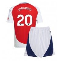 Arsenal Jorginho Frello #20 Domáci Detský futbalový dres 2024-25 Krátky Rukáv (+ trenírky)